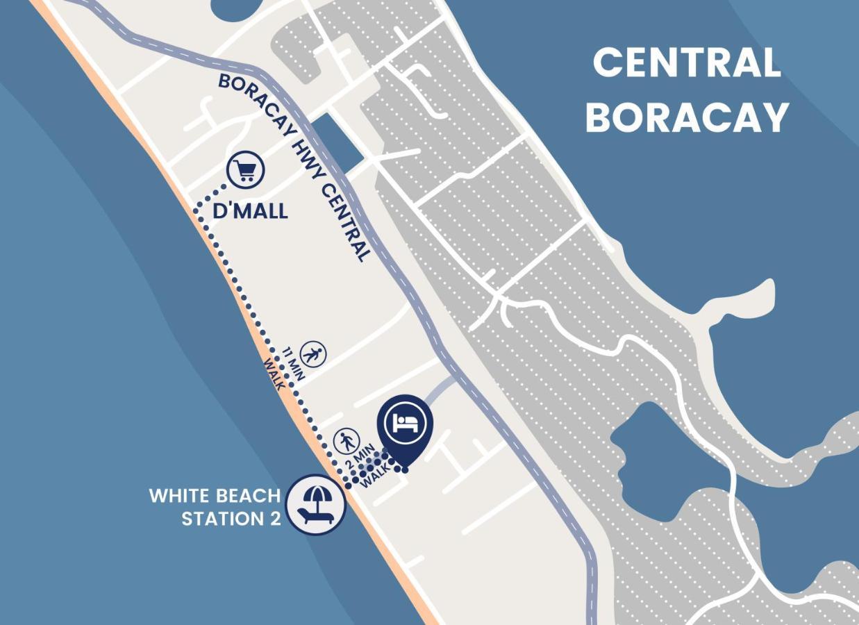 White Shamrock Beach Hotel Balabag  المظهر الخارجي الصورة